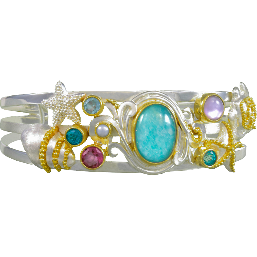 Sea-life Wave Cuff