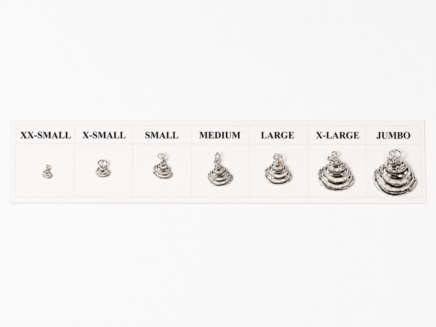 Pawleys Island Shell Charm - Sterling or 14k
