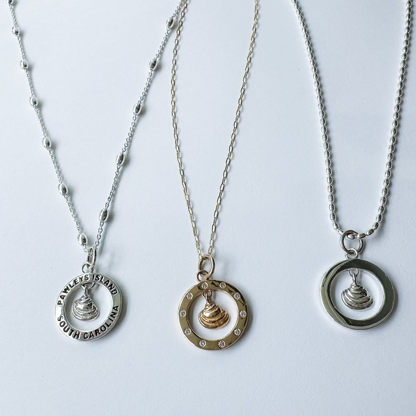 Loyal's Halo Pawleys Island Shell Pendant