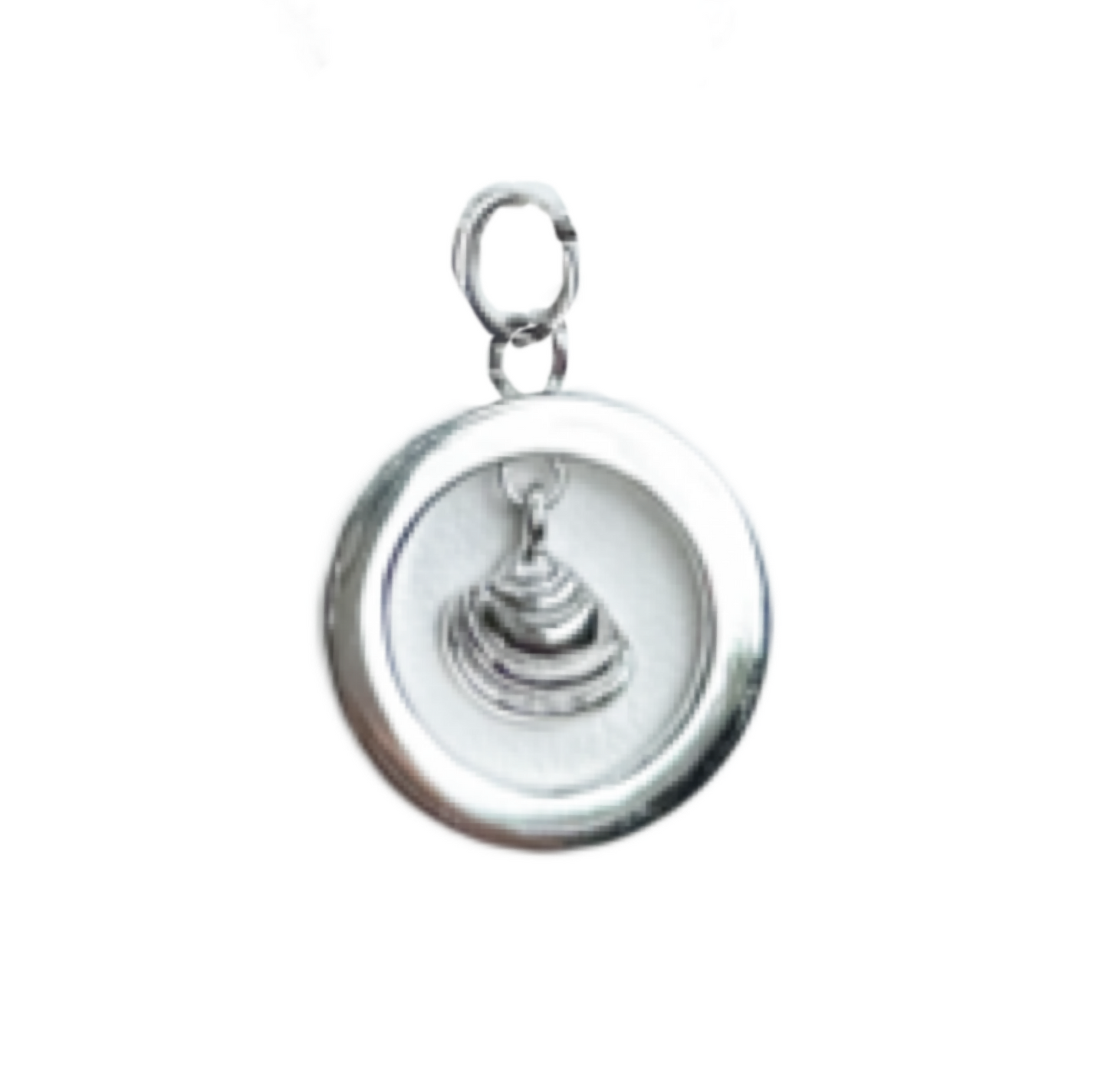 Loyal's Halo Pawleys Island Shell Pendant in Silver