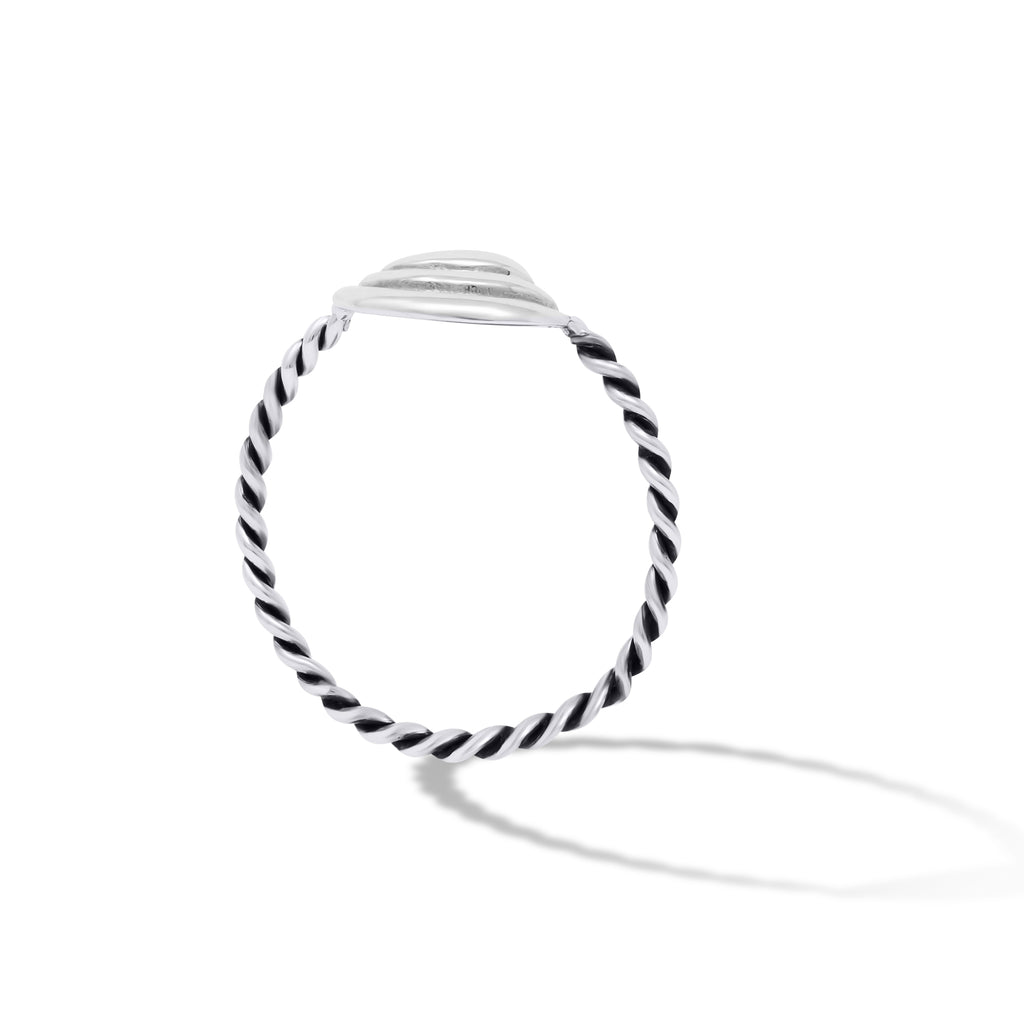 Pawleys Island Shell (Twisted Shank) - Sterling Silver