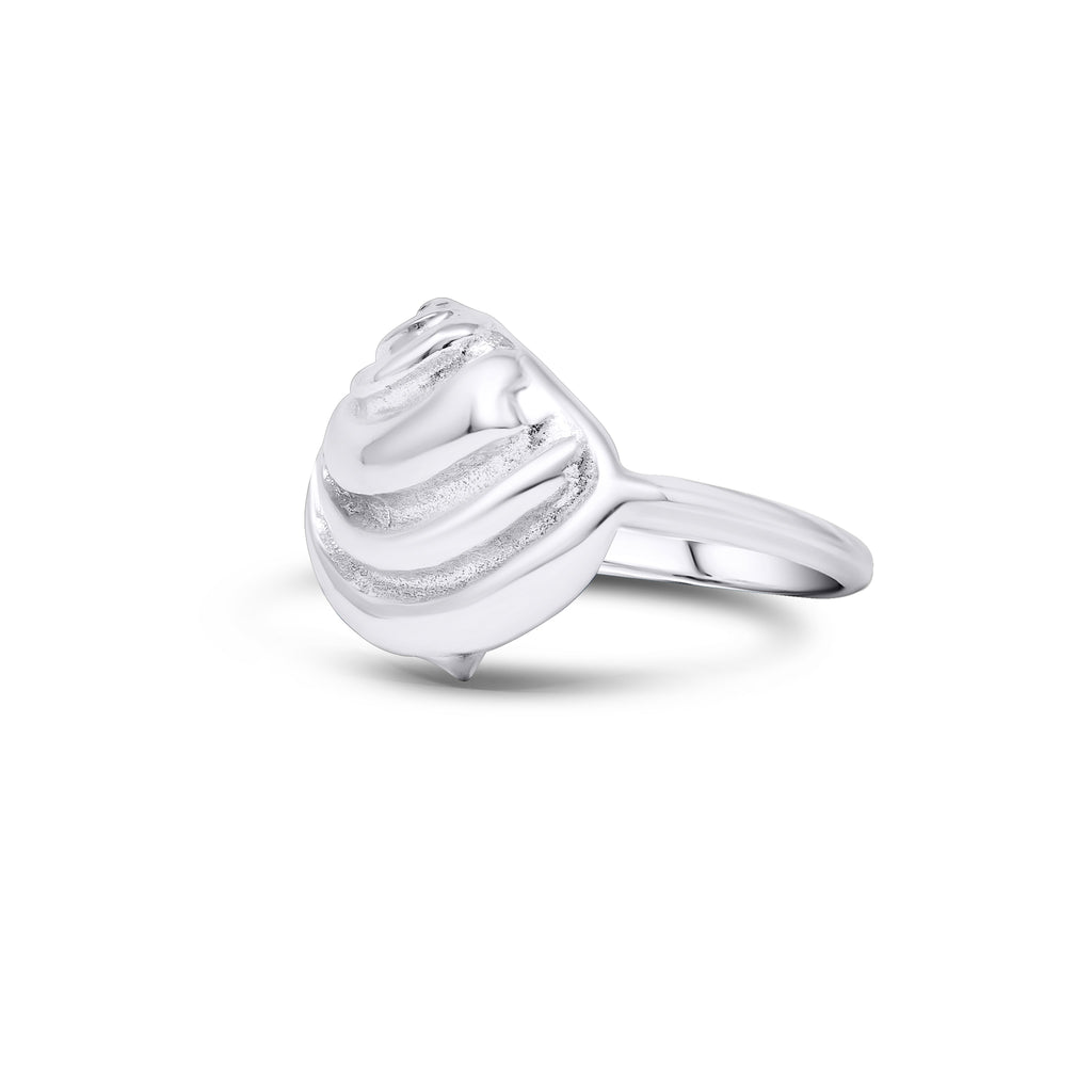 Pawleys Island Shell Ring - Sterling Silver