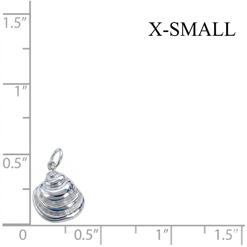Pawleys Island Shell Charm - Sterling or 14k