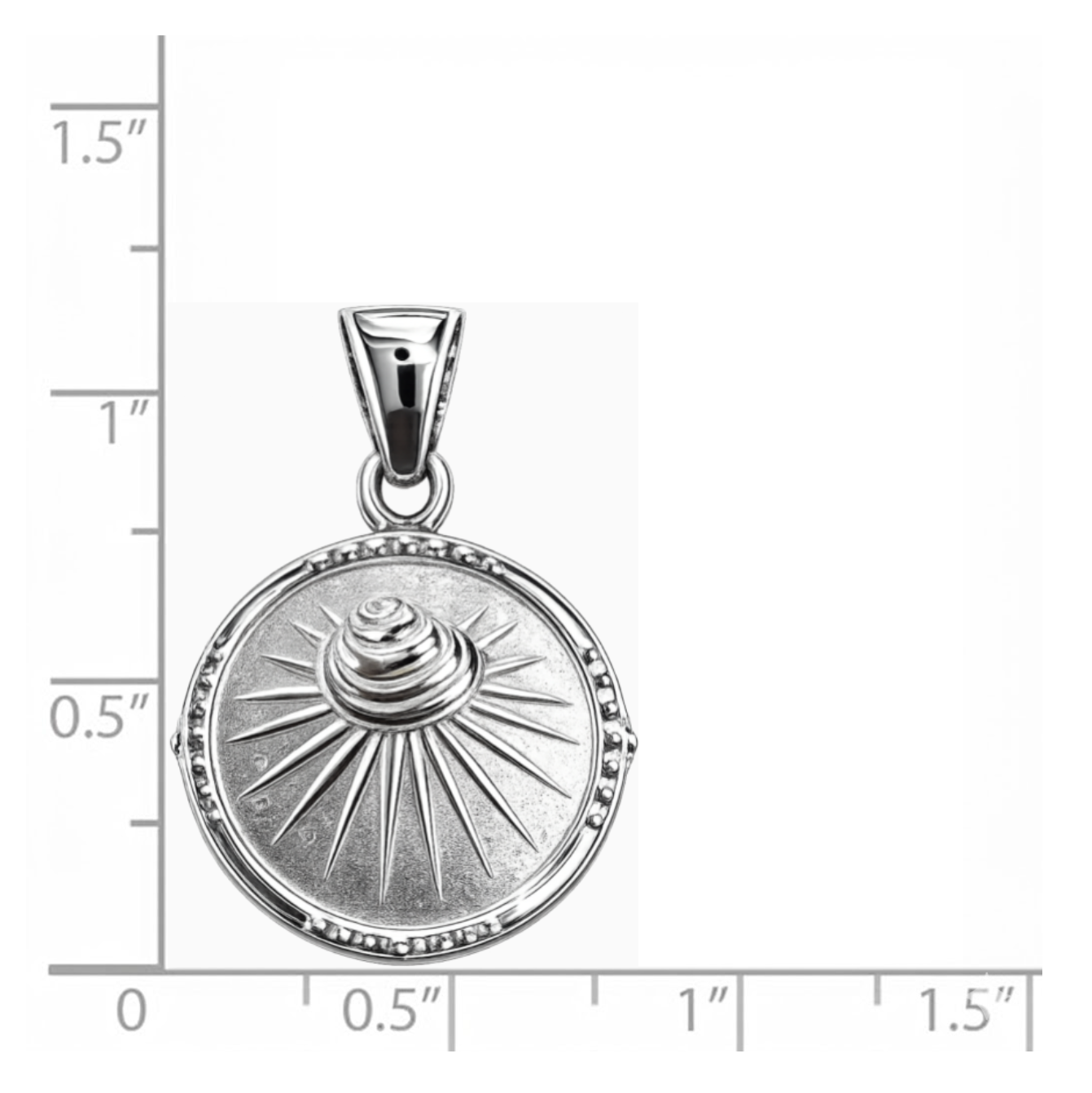 Blessed Isle Pendant - Sterling or 14k Gold