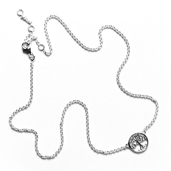 Tree of Life Necklace - Sterling Silver