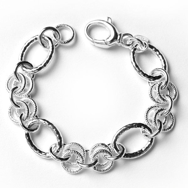 Athena Link Bracelet - Sterling Silver