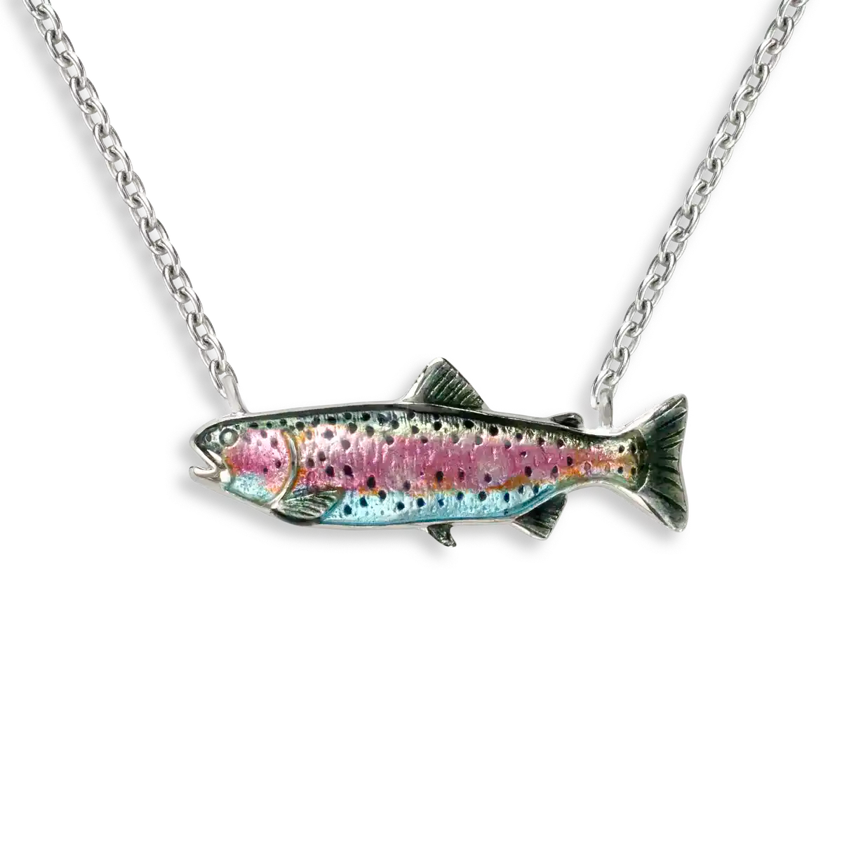 Rainbow Trout Necklace