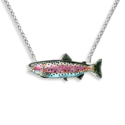 Rainbow Trout Necklace