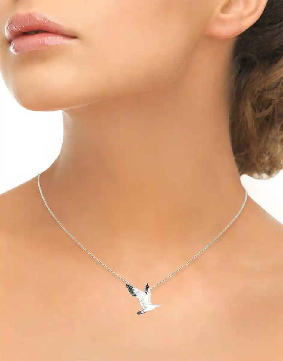 Seagull Necklace