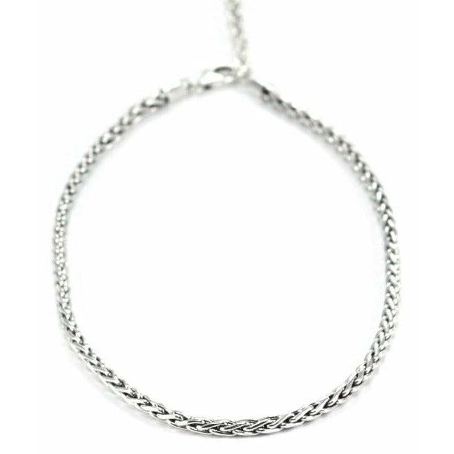 Wheat Chain Necklace - Sterling Silver
