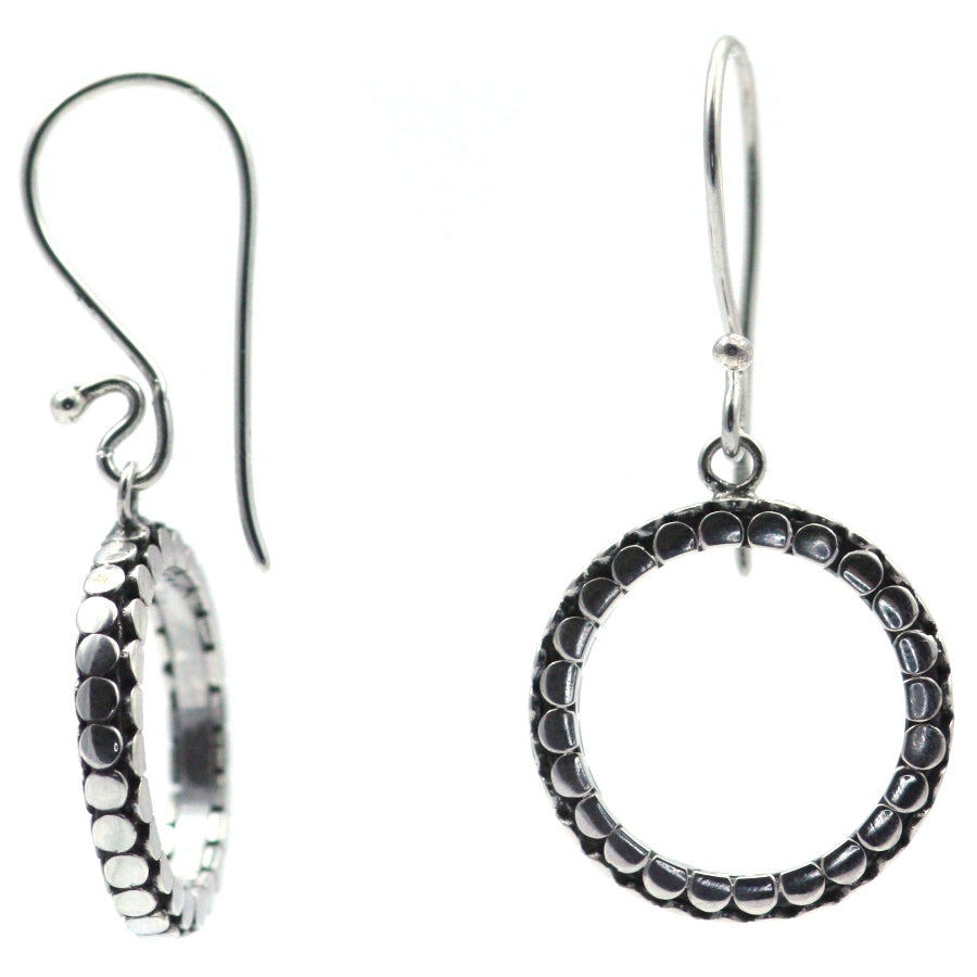 Circle Dotted Earrings