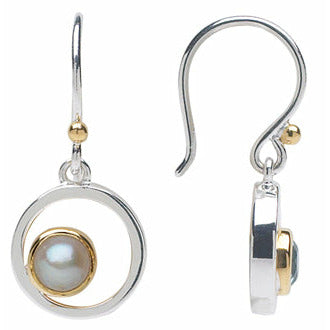 Askew Single Stone Earrings
