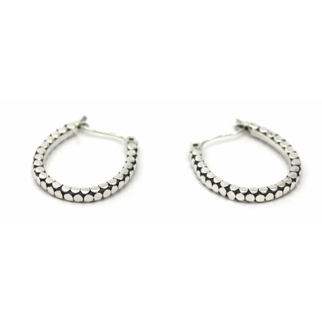 Horseshoe Earrings - Sterling Silver