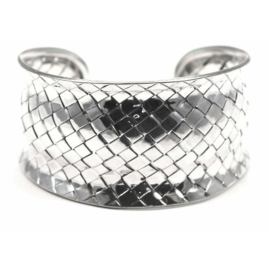 Basket Weave Cuff Bracelet